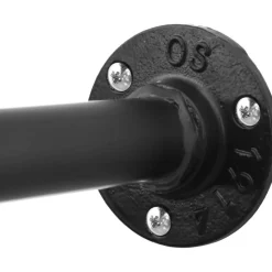 Kommendör klädstång - Svart