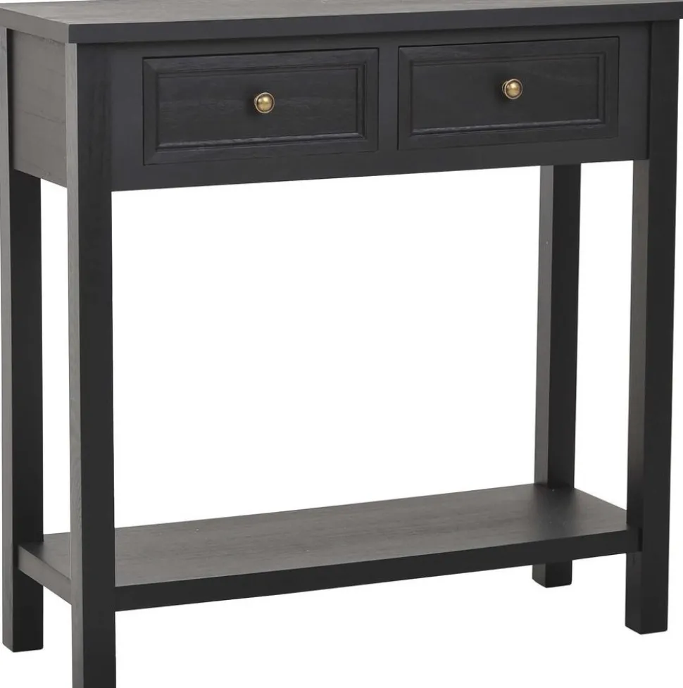 Konsolbord Bristol svart - 80 cm