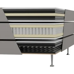 Kontinentalsäng + sänggavel 120 x 200 cm - Dream