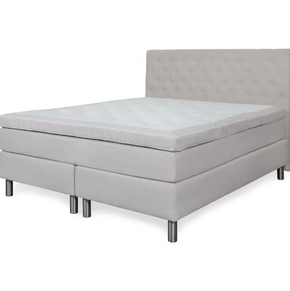 Kontinentalsäng 160 x 200 cm pocket beige