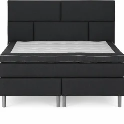 Kontinentalsäng 120x200 cm - Mörkgrå- Hilton Deluxe