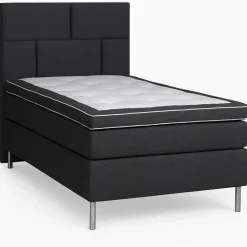 Kontinentalsäng 120x200 cm - Mörkgrå- Hilton Deluxe