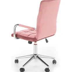 Kontorsstol Regan - Rosa sammet