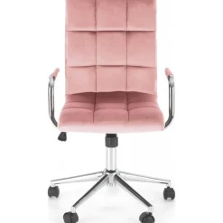Kontorsstol Regan - Rosa sammet