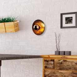 Kurt vägglampa Ø28 cm - Koppar