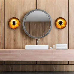 Kurt vägglampa Ø28 cm - Koppar