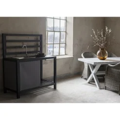 Lackö utekök med vask - 120x60