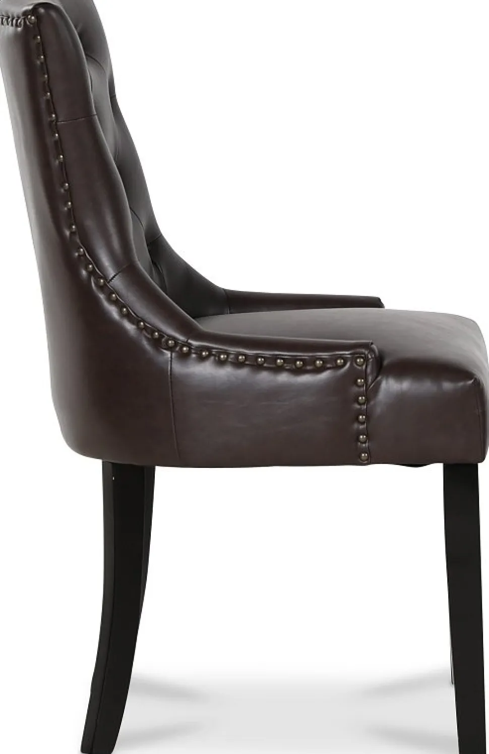 Lamier matgrupp Bord med 4 st Tuva stolar i brun PU + 3.00 x Möbeltassar