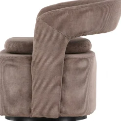 Laurel fåtölj - Brun manchester