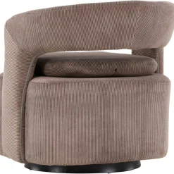 Laurel fåtölj - Brun manchester