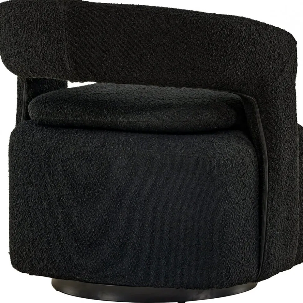 Laurel fåtölj - Svart