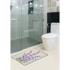 Lavender badrumsmatta