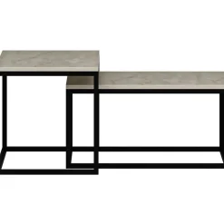 Leka soffbord - Travertin