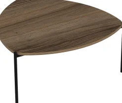 Lenny soffbord 90 x 89 cm - Valnöt