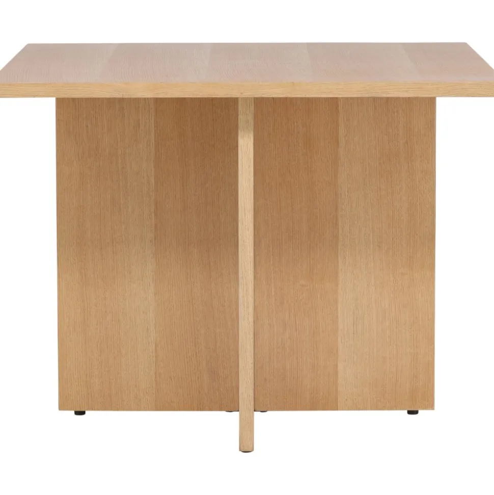 Leo matbord 100 x 100 cm - Natur