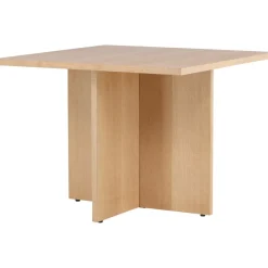 Leo matbord 100 x 100 cm - Natur