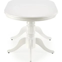 Leonardo förlängningsbart vitt matbord 90x150-190 cm