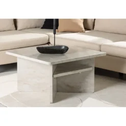 Ålesund soffbord 75 x 75 cm - Beige