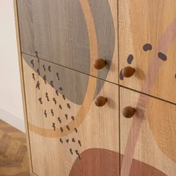 Leva Form skåp - Furu