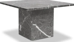 Level soffbord 75x75 cm - Grå marmor + Textilrengöring för möbler