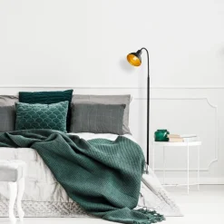 Like golvlampa 8 - Svart/guld