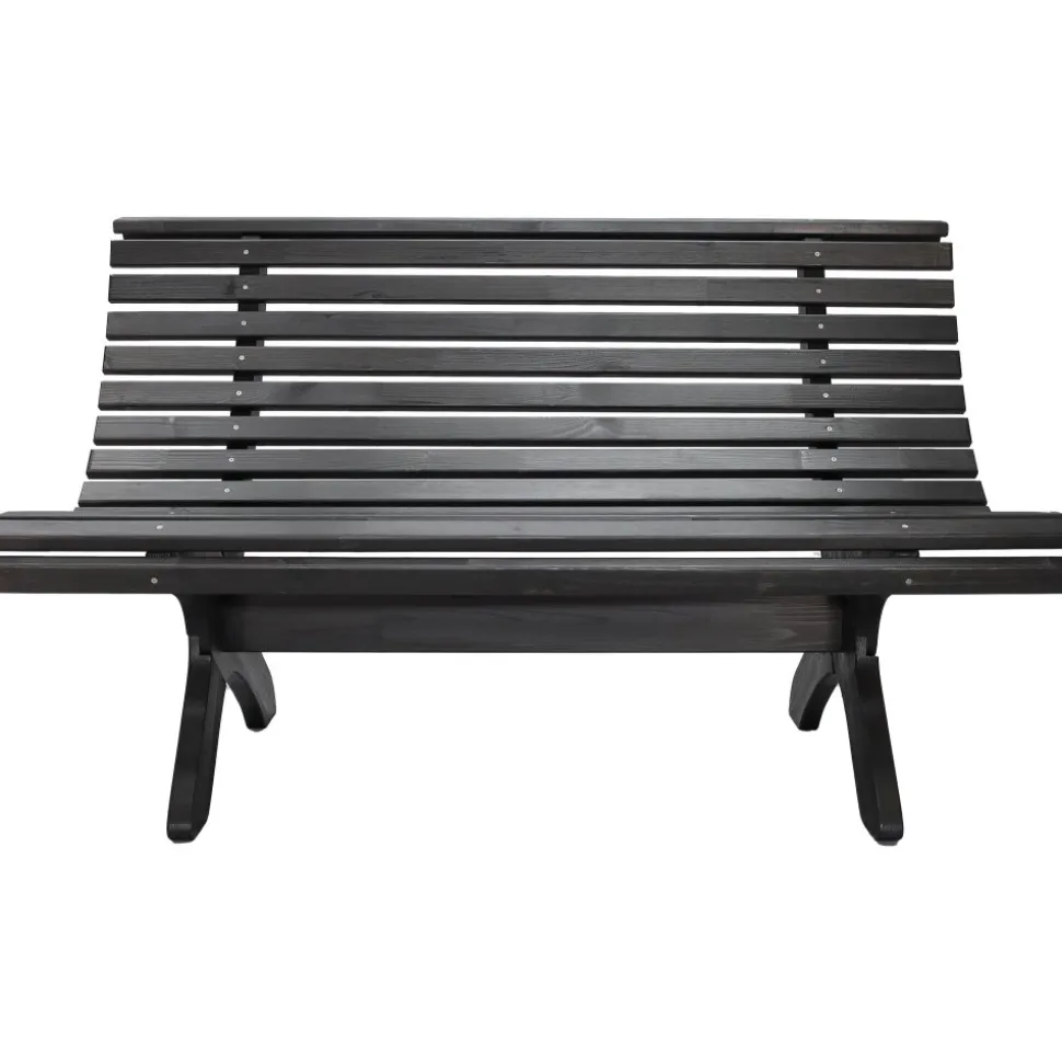 Lillesand sittbänk - Svart