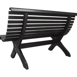 Lillesand sittbänk - Svart + Textilskydd för utemöbler