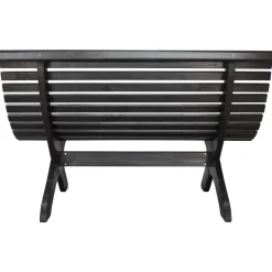 Lillesand sittbänk - Svart + Textilskydd för utemöbler
