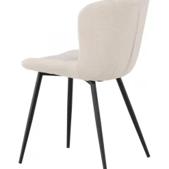 Lily matstol - Beige/Svart