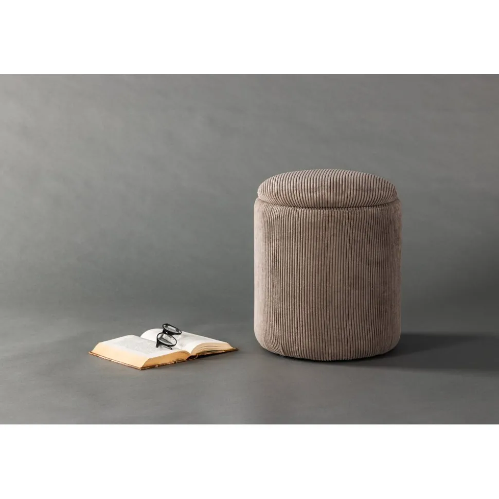 Limpen sittpuff - Brun