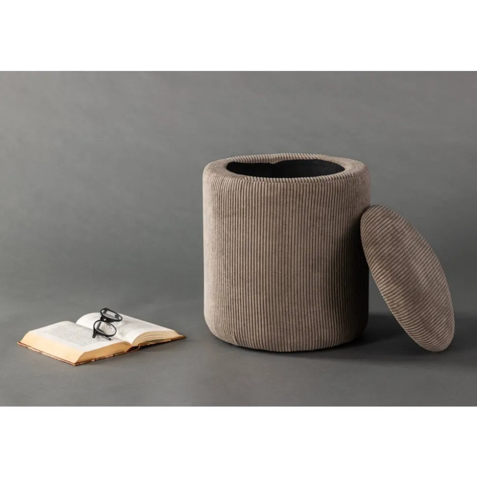 Limpen sittpuff - Brun