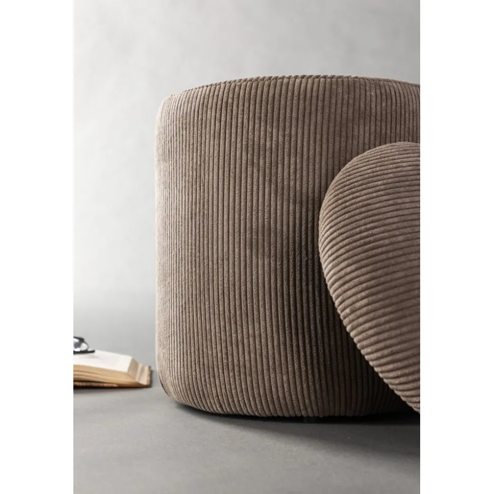 Limpen sittpuff - Brun