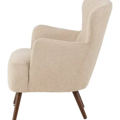 Lincoln fåtölj - Beige bouclè