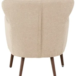 Lincoln fåtölj - Beige bouclè