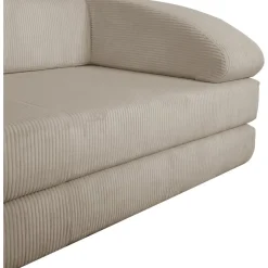 Lincoln 3-sits bäddsoffa i beige manchester