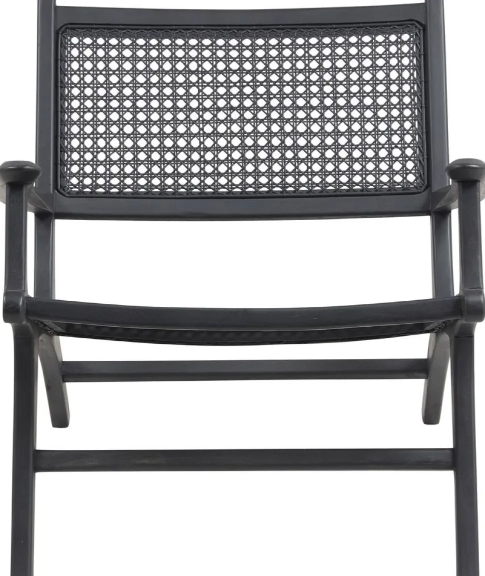 Linnea fåtölj - Svart/rotting + Fläckborttagare för möbler