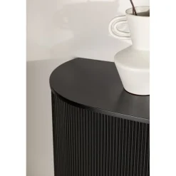 Loca vägghängt sidobord 120 x 45 cm - Svart