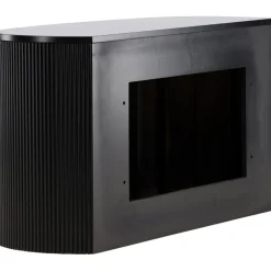 Loca vägghängt sidobord 120 x 45 cm - Svart