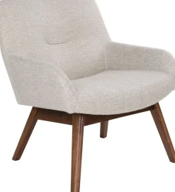 London Fåtölj - Sand/valnöt