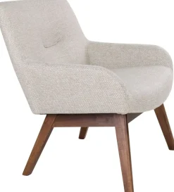 London Fåtölj - Sand/valnöt