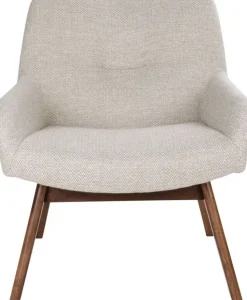 London Fåtölj - Sand/valnöt + Textilrengöring för möbler