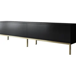 Lord TV-bänk - Svart/guld
