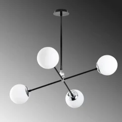 Lorea taklampa 1 - Svart/vit