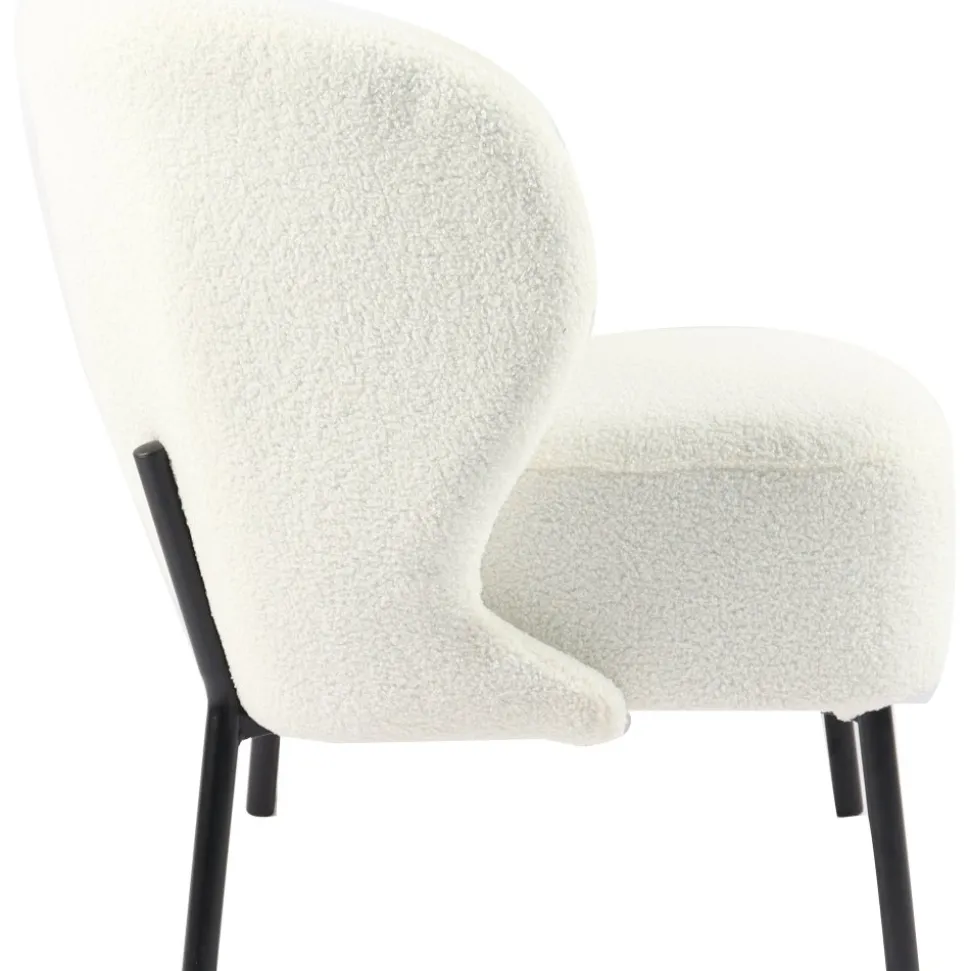 Lullaby fåtölj - Offwhite Boucle / Teddy + Fläckborttagare för möbler