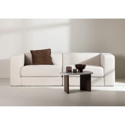 Lumi 3-sits soffa - Vit linne