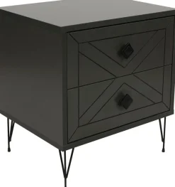 Luna sängbord - Antracit