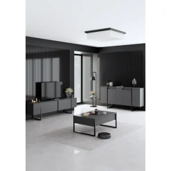 Lux skänk Antracit/svart