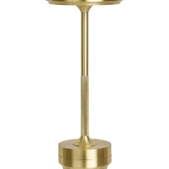 Lyneham uppladdningsbar LED bordslampa - Mässing