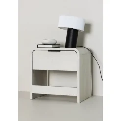 Lyngdal sidobord 40 x 30 cm - Whitewash