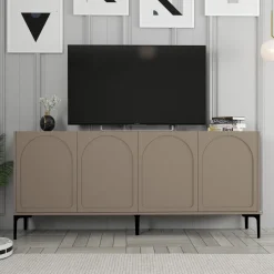 Lyon skänk - Brun/svart